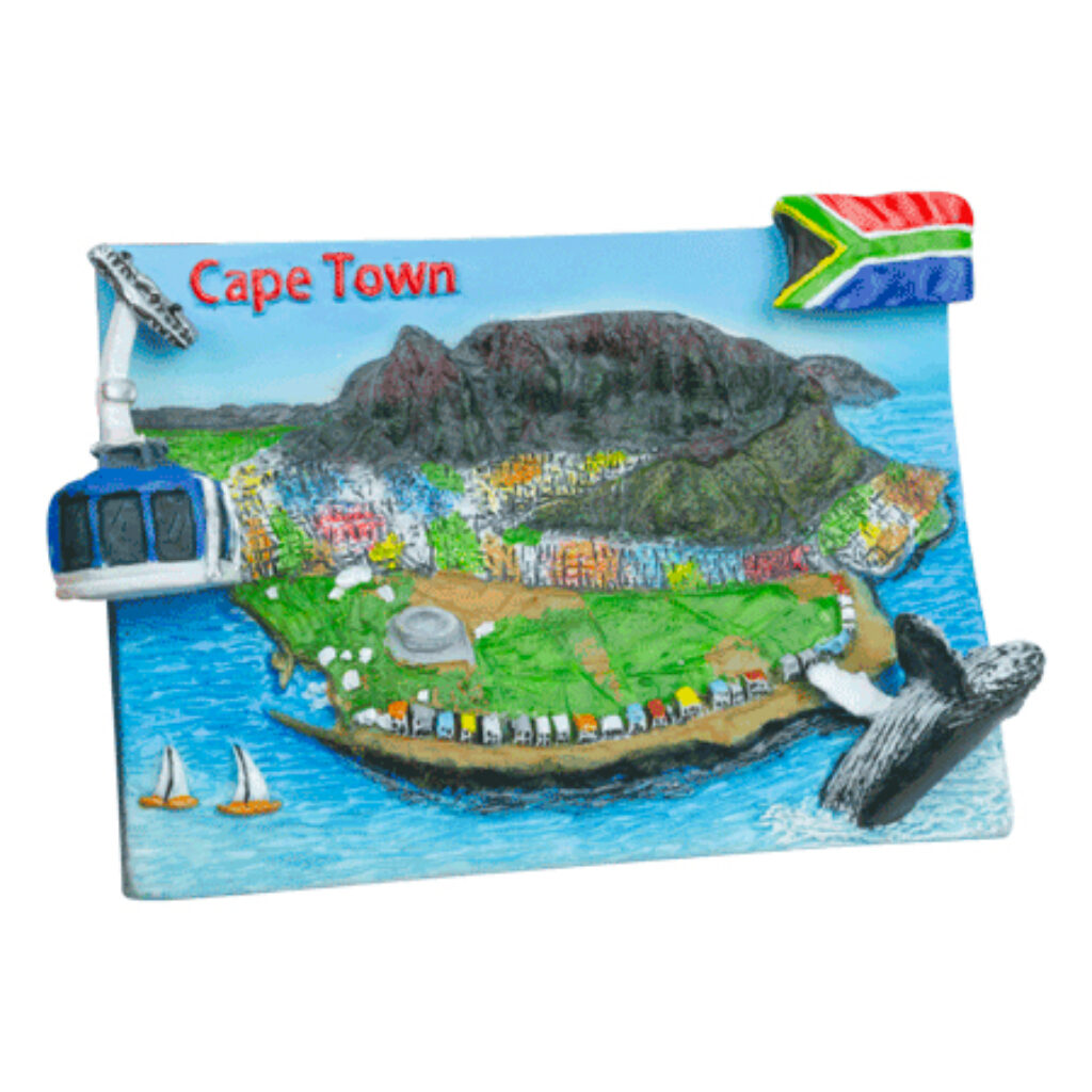 South Africa Cape Town Table Mountain fridge magnet product image