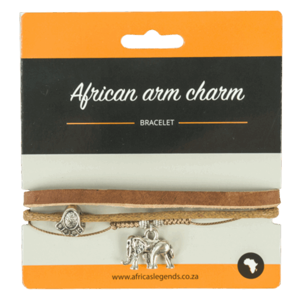 South Africa Paw Elephant Brown bracelet product image