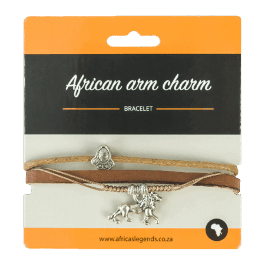 South Africa Paw Lion Brown bracelet product image