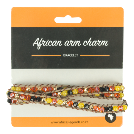 Bracelet Wrap Earth Multi South Africa Flag