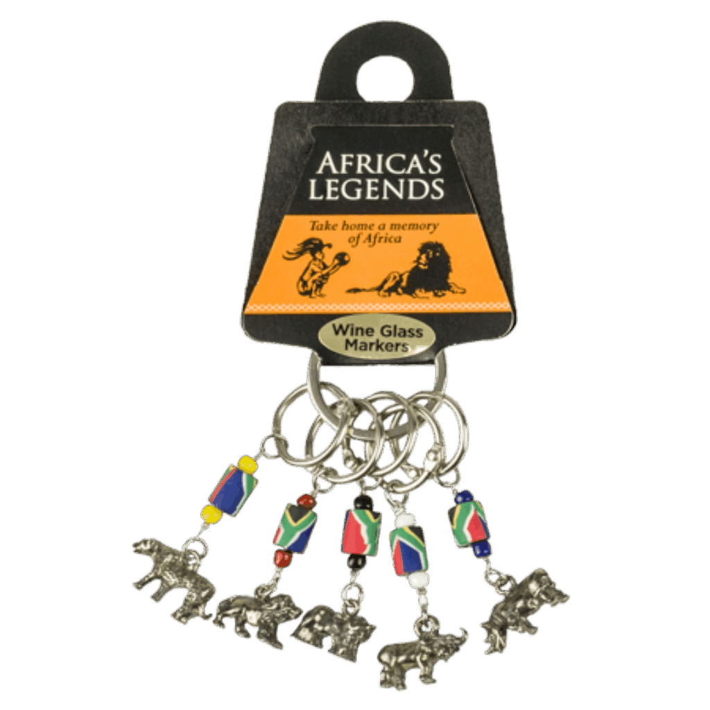 South Africa Wine Glass Big Five Marker wine glass marker product image