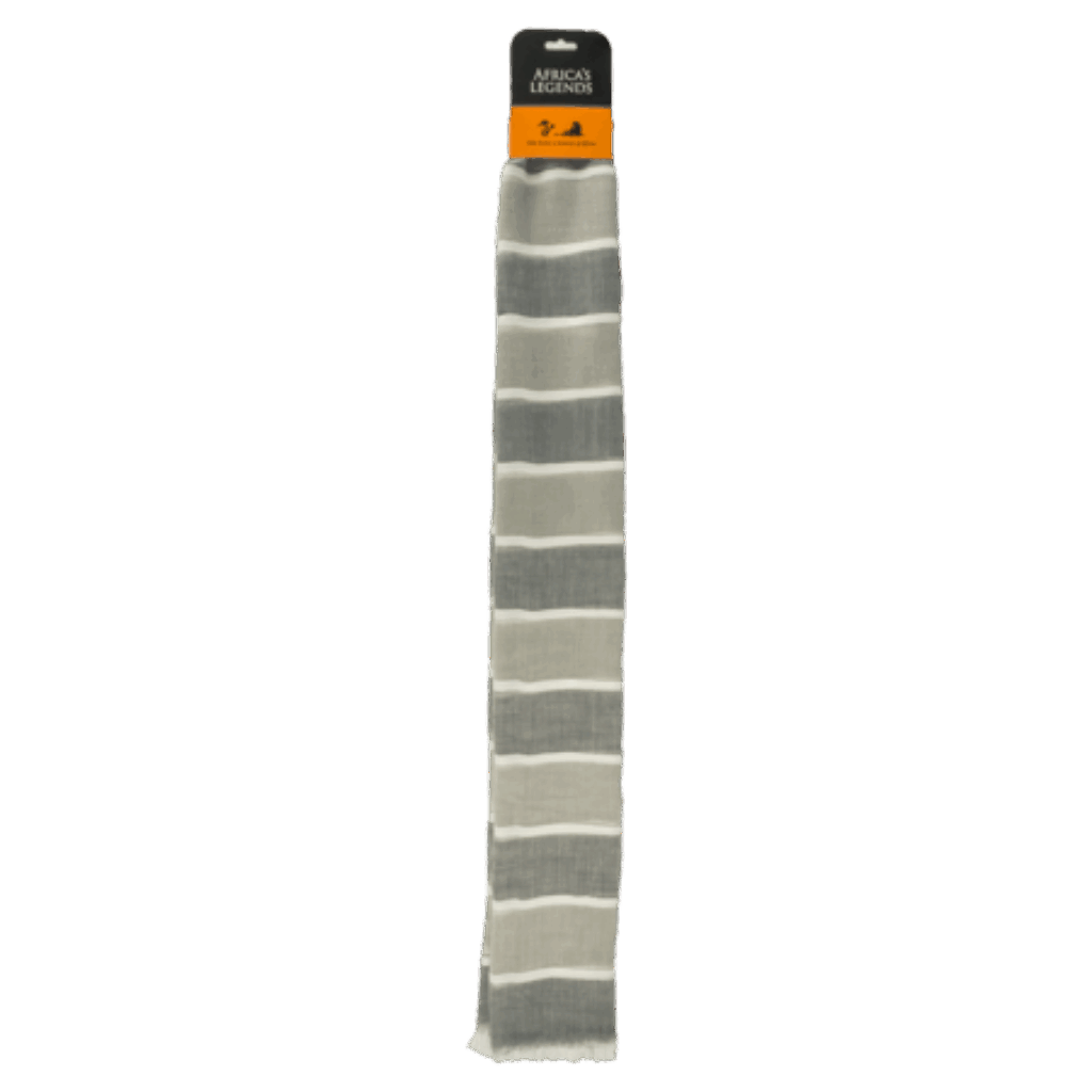 South Africa Stripe Two Tone Grey scarf product image