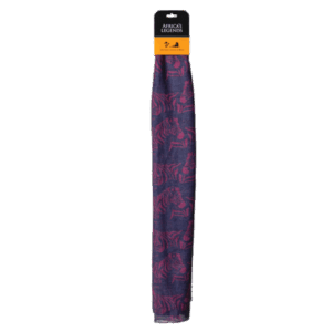 Scarf Zebra Purple South Africa Flag