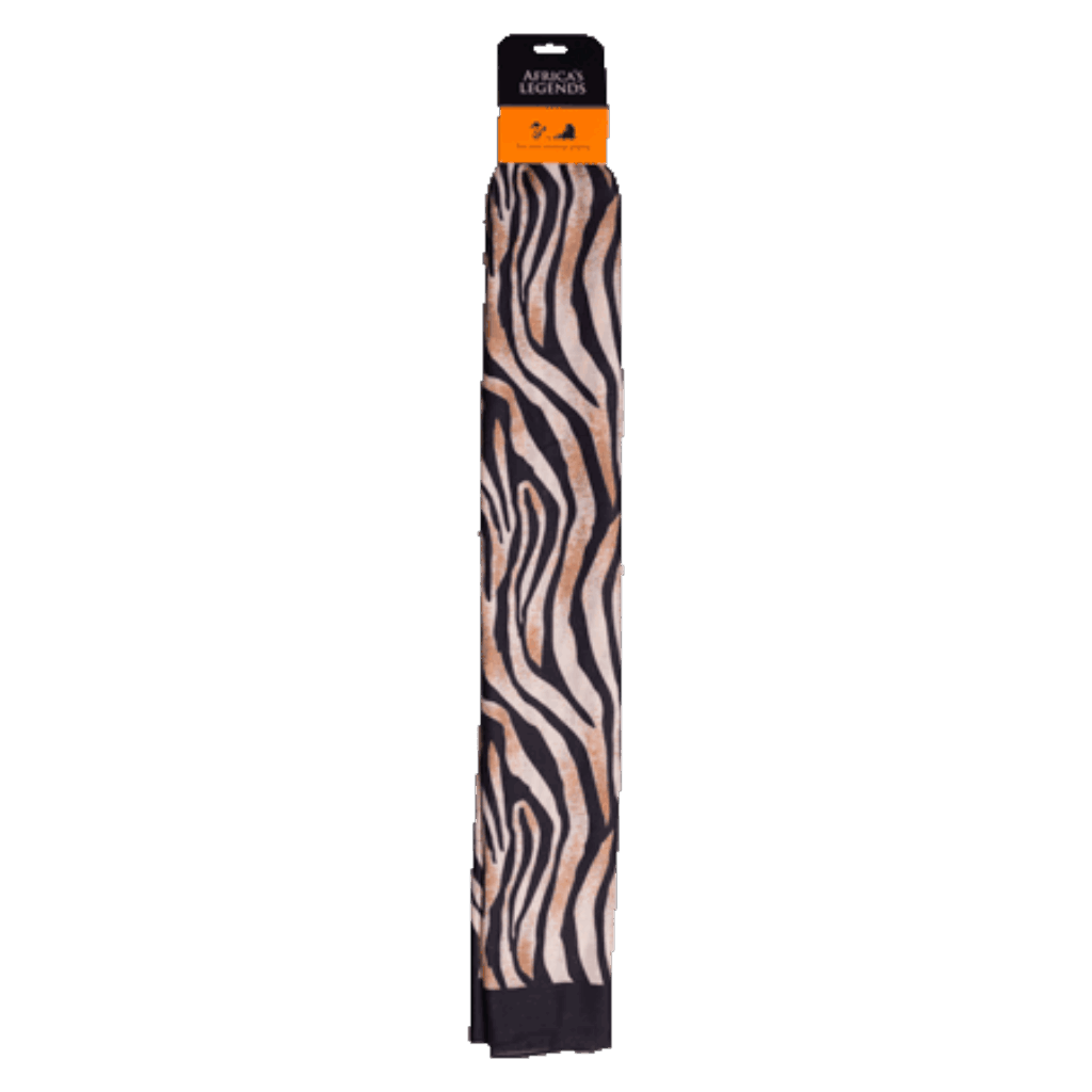 South Africa Zebra Large Cream Black scarf product image