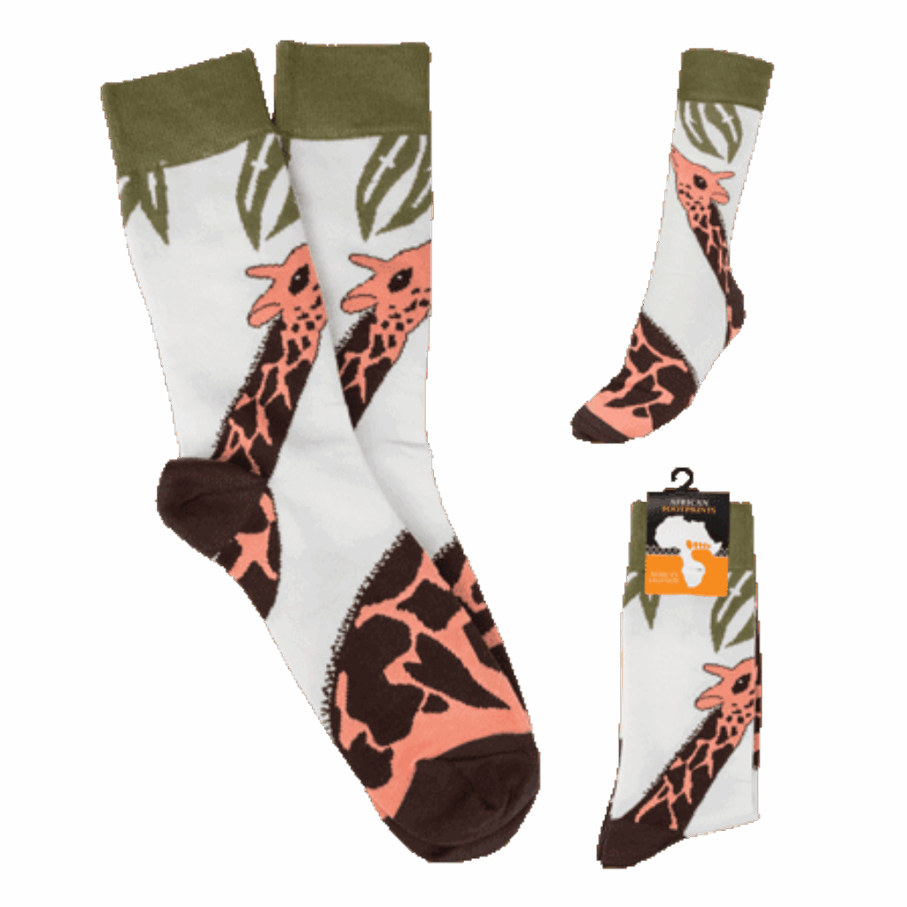 South Africa Giraffe Fun socks product image