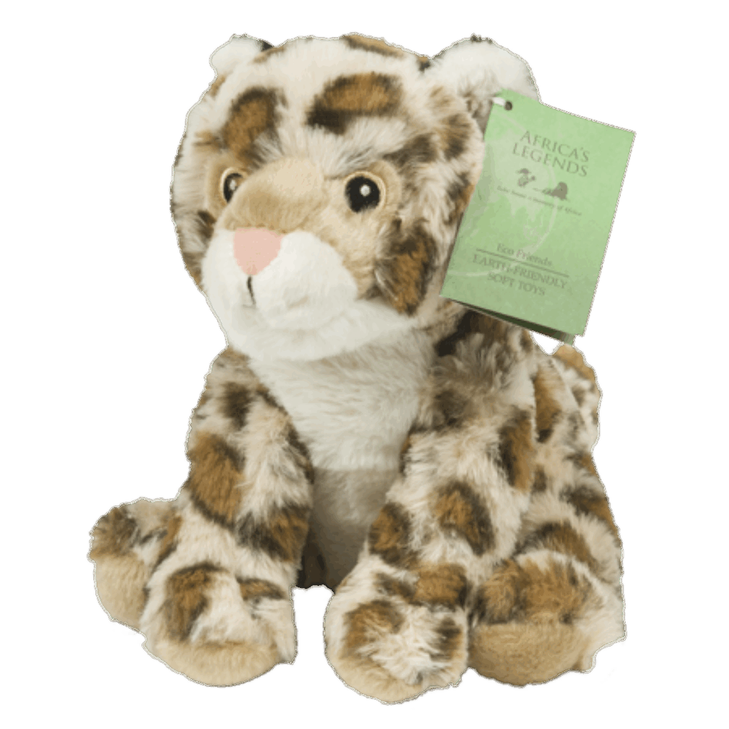 South Africa Eco Leopard 19cm plush toy product image