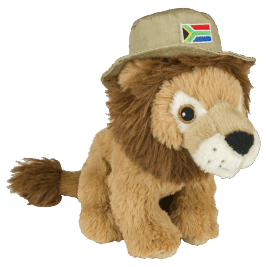 South Africa Lion Male Hat 18Cm 05 plush toy product image