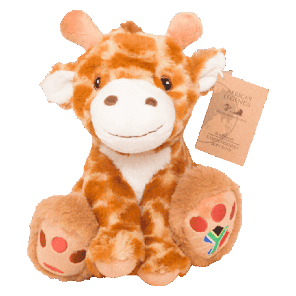 South Africa Eco Big Foot Giraffe plush toy product image