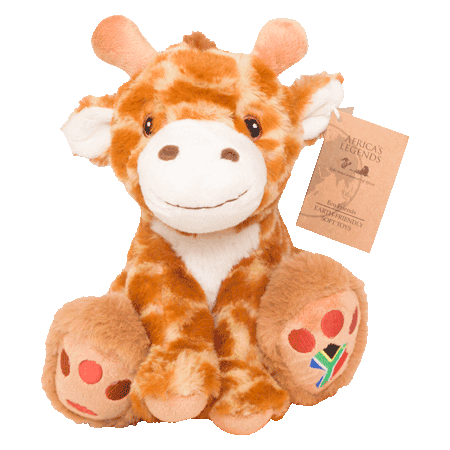 Eco Big Foot Giraffe South Africa Flag