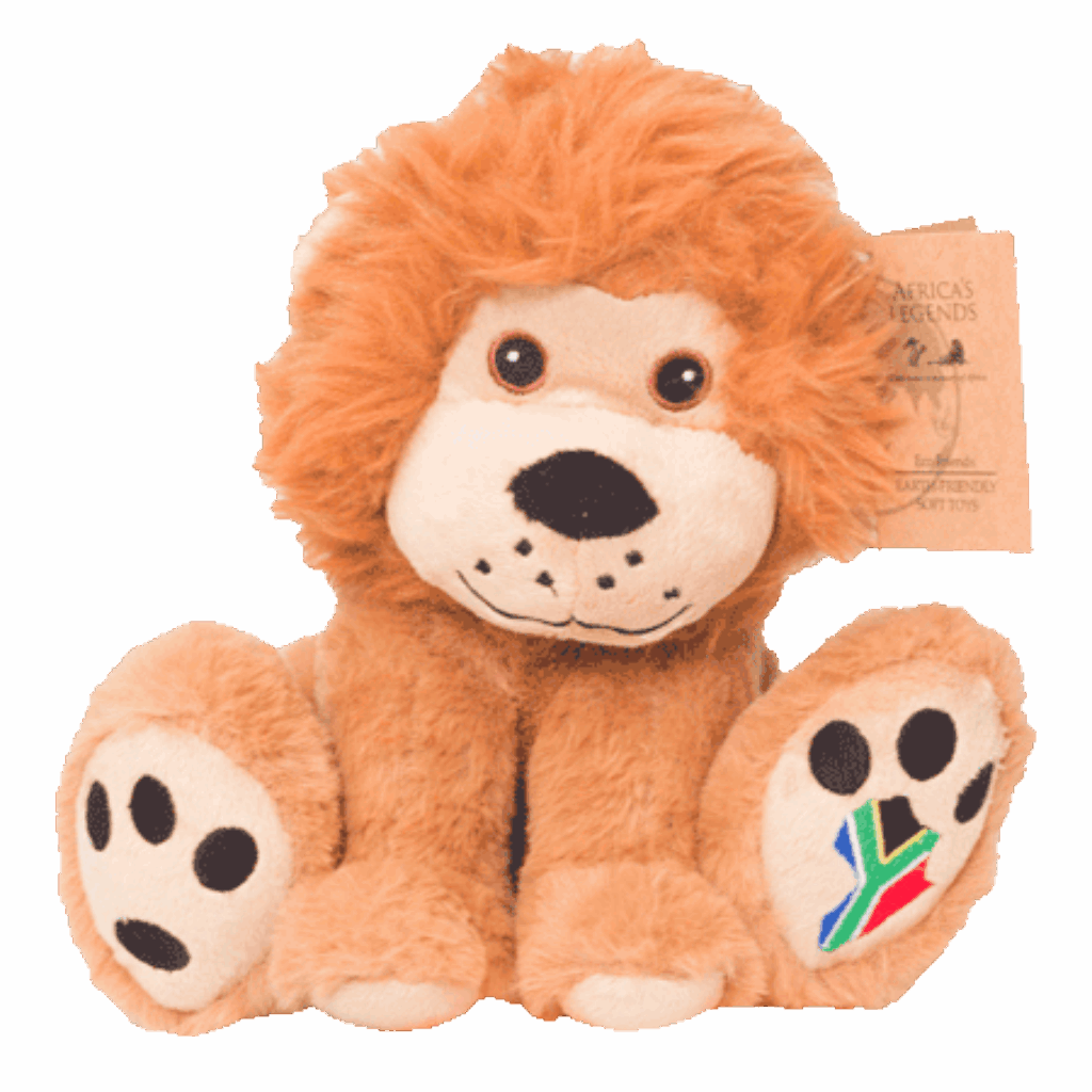 South Africa Eco Big Foot Lion plush toy product image