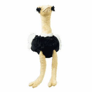 Soft Ostrich 43Cm South Africa Flag