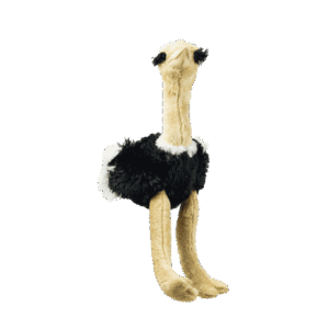 Ostrich Small 28Cm South Africa Flag