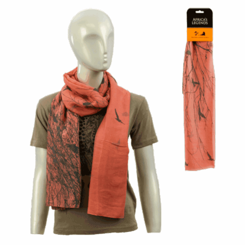 South Africa Birds Small Pink scarf product image