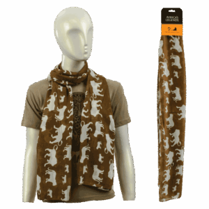 Scarf Lion Brown Large South Africa Flag