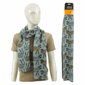 Scarf Zebra Grey South Africa Flag