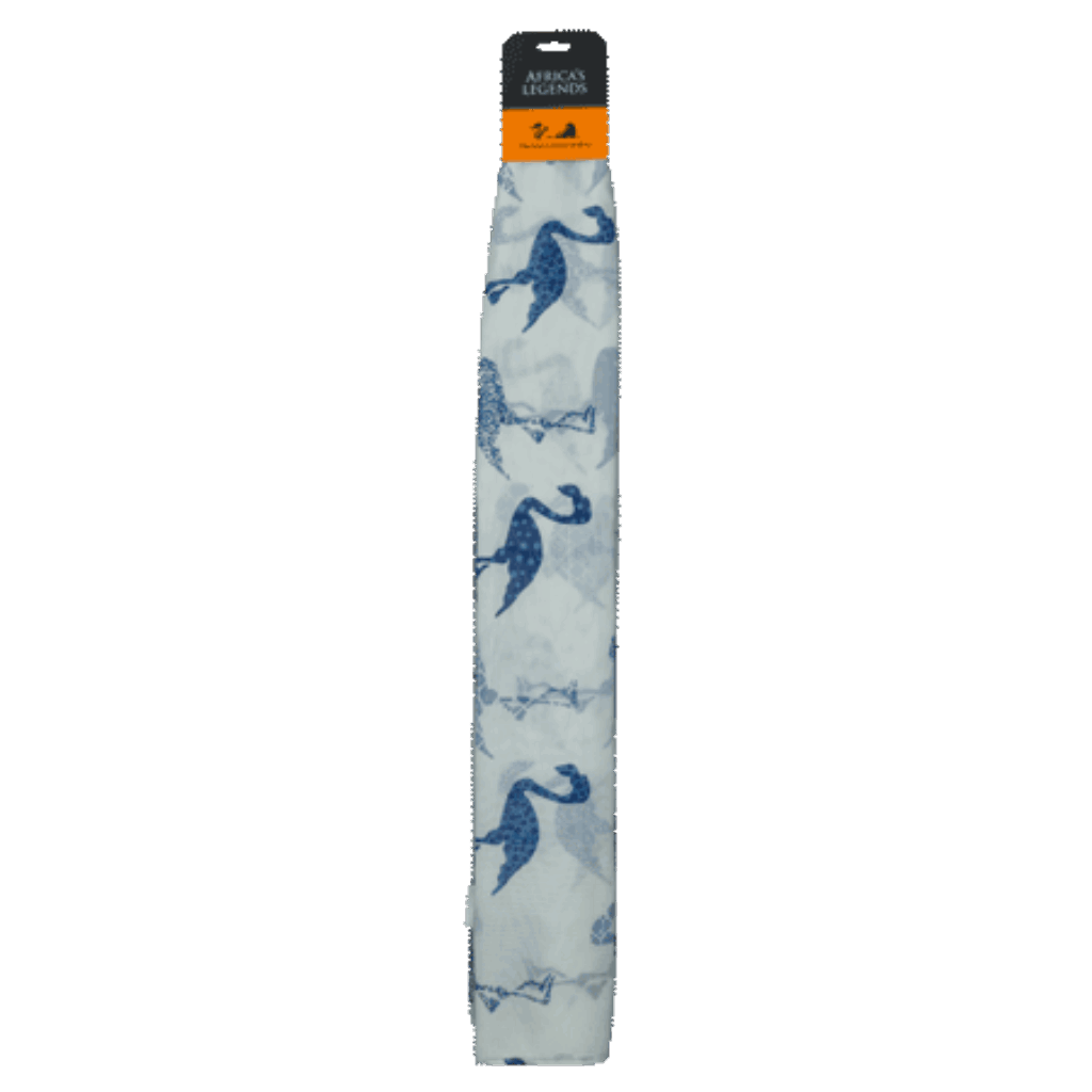 South Africa Flamingo Blue scarf product image
