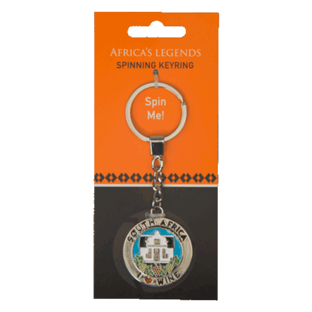 South Africa Spin I Love Wine keyring product image