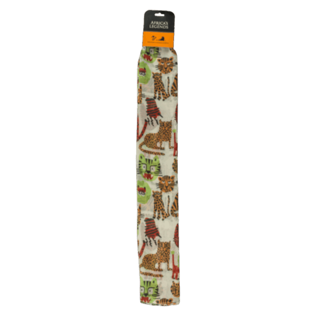 South Africa Big Cats Multi scarf product image