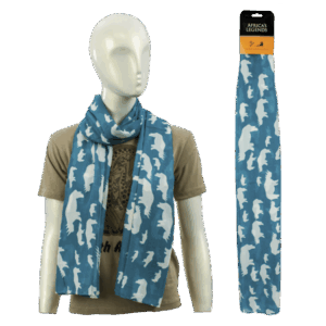 Scarf Rhino Turq Large South Africa Flag