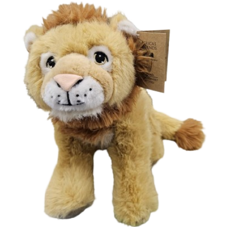 Soft Large Lion 30Cm South Africa Flag